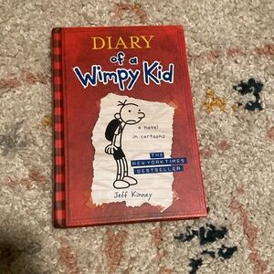 Diary of a wimpy kid hardcover book